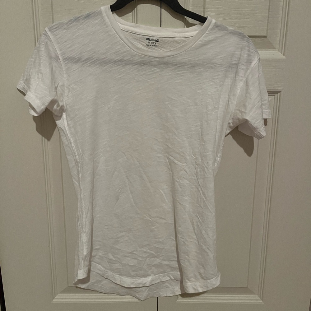 Madewell 100% cotton white tee